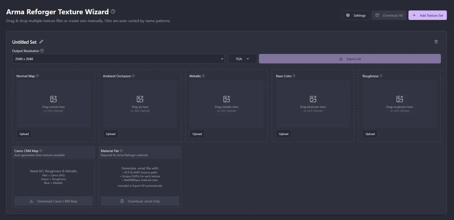 Arma Reforger Texture Wizard